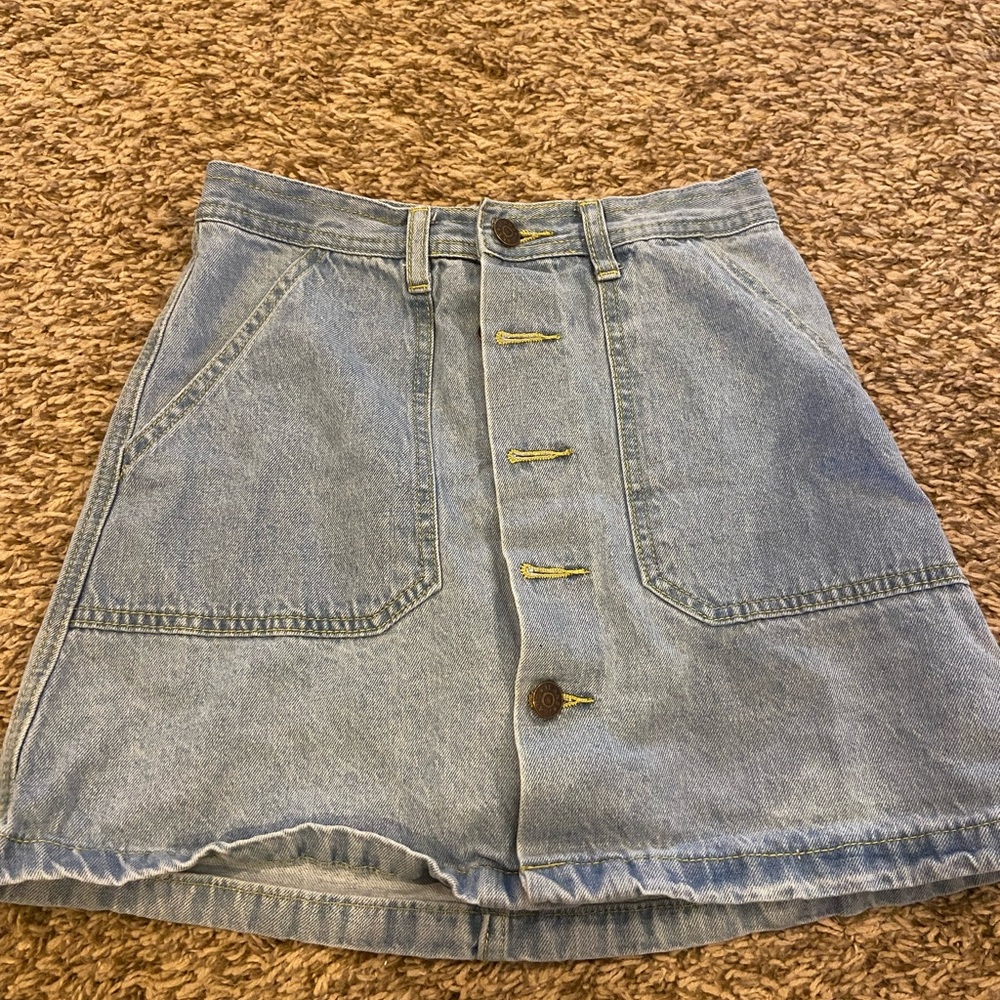 Jean Mini Skirt